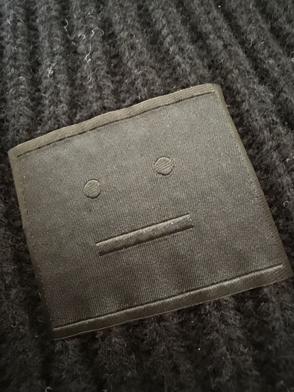 💯 % authentic. Like New. With TAG. 
Acne Black Ribbed Knit Beanie - Picture 3 of 5